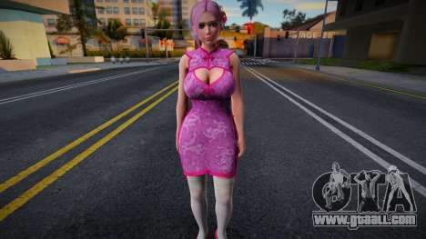 DOAXVV Elise - Mandarin Chinese Dress for GTA San Andreas