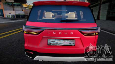 Lexus LX600 2022 (Diamond) for GTA San Andreas