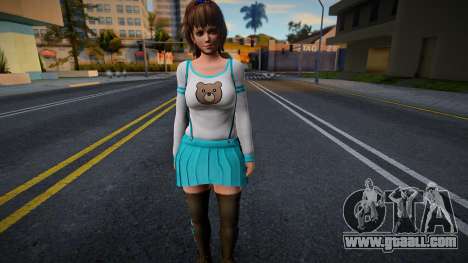 DOAX3S Hitomi - White Bear for GTA San Andreas