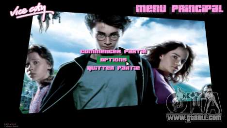 Harry Potter Menu Background for GTA Vice City