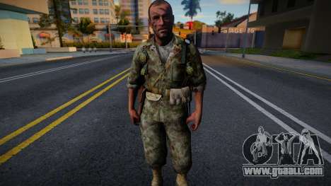 American Soldier from CoD WaW v15 for GTA San Andreas