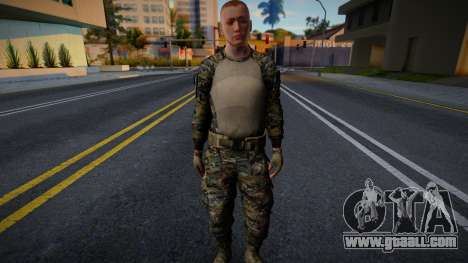 Soldier from the Mexican Navy v2 for GTA San Andreas