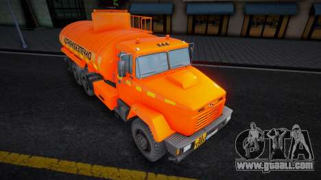 KrAZ Fuel truck for GTA San Andreas