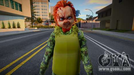 Thug in Chucky's mask for GTA San Andreas