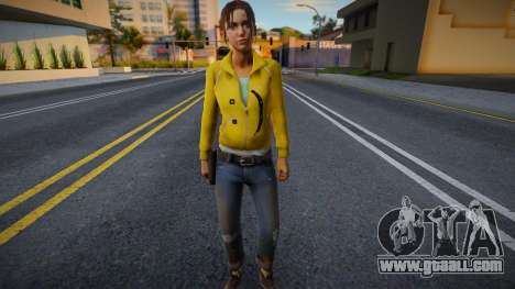 Zoe (Smiley) from Left 4 Dead for GTA San Andreas