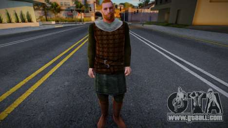 Bearded man in a medieval costume for GTA San Andreas
