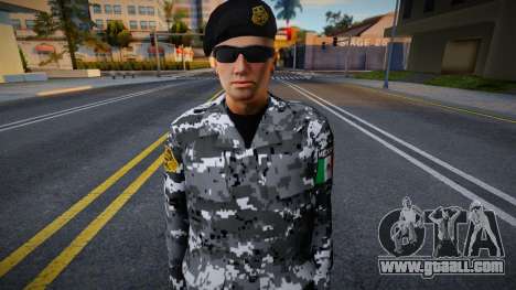 Soldier from Fuerza Única Jalisco v5 for GTA San Andreas
