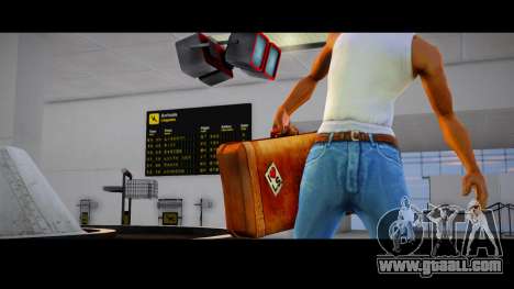 HD CJ Suitcase Beta for GTA San Andreas