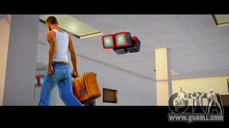 HD CJ Suitcase Beta for GTA San Andreas