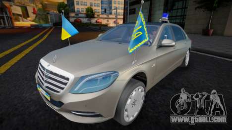 Mercedes-Benz S600 Verkhovna Rada of Ukraine for GTA San Andreas