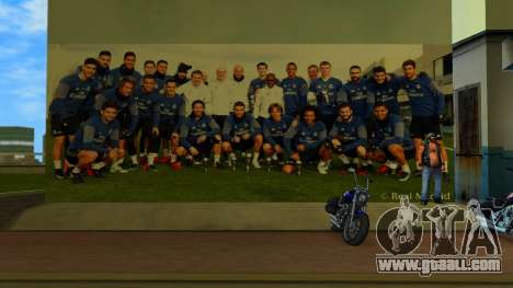 Real Madrid Wallpaper v3 for GTA Vice City