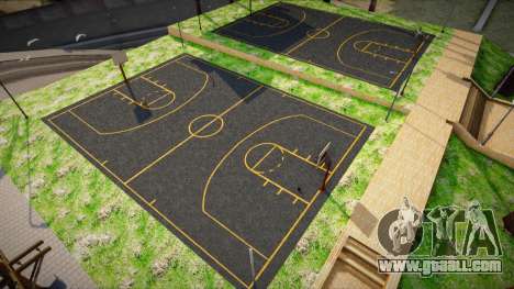 New basketball court 1 for GTA San Andreas