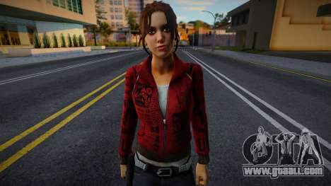 Zoe (Maroon) from Left 4 Dead for GTA San Andreas