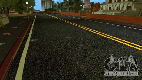 Starfish Island Roads and Pave Re-textures for GTA Vice City