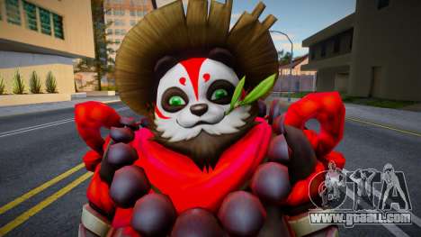 Akai Panda Warrior from Mobile Legends Hero for GTA San Andreas