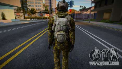 Soldier from Secretaría de la Defensa Nacional for GTA San Andreas
