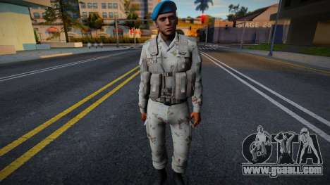 Mexican Soldier (Desert Camouflage) v3 for GTA San Andreas