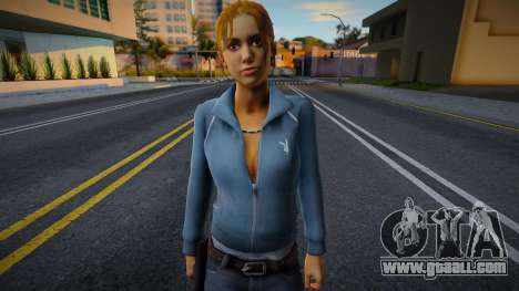 Zoe the blonde from Left 4 Dead for GTA San Andreas