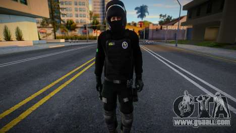 Brazilian Police Motorcyclist for GTA San Andreas