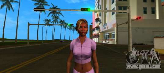 как снять девушку в gta vice city