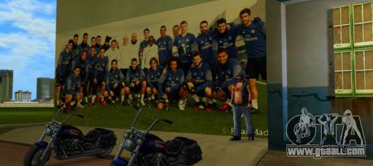 Real Madrid Wallpaper v3 for GTA Vice City