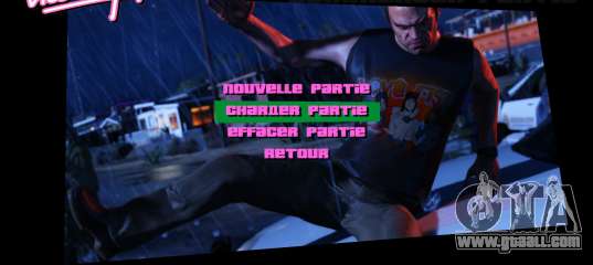 Loading screen with Trevor for GTA Vice City