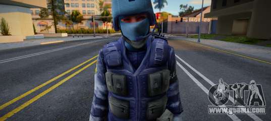 Gsg9 (Fear soldier) from Counter-Strike Source for GTA San Andreas