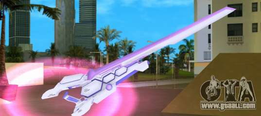 Purple Sister Gunblade from Hyperdimension Neptu for GTA Vice City