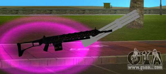 Minigun from S.T.A.L.K.E.R for GTA Vice City