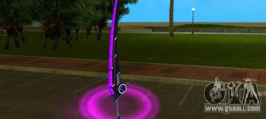 Purple Heart Katana from Hyperdimension Neptunia for GTA Vice City