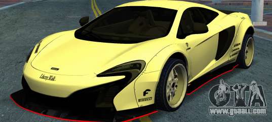 McLaren 650S Liberty Walk v1 for GTA Vice City