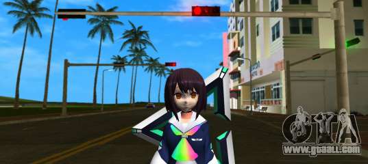 Towa Kiseki from Neptunia Virtual Stars for GTA Vice City