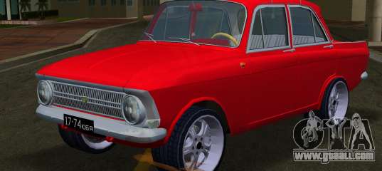 Moskvich-412 IZH 1972 for GTA Vice City