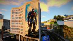 Optimus Prime Transformers 5 Billboard for GTA San Andreas