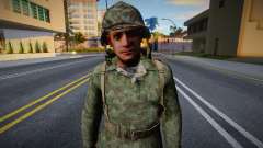 American Soldier from CoD WaW v9 for GTA San Andreas