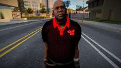 Coach in black T-shirt from Left 4 Dead 2 for GTA San Andreas