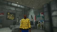 Realistic Versace Sweater Patterned for GTA San Andreas Definitive Edition