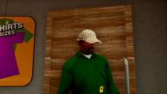 Realistic Gucci Cap Brown for GTA San Andreas Definitive Edition