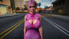 DOAXVV Elise - Mandarin Chinese Dress for GTA San Andreas