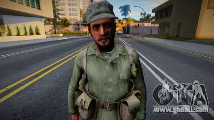 American Soldier from CoD WaW v10 for GTA San Andreas