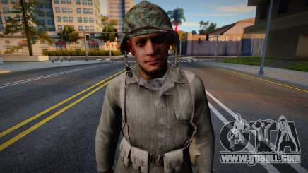 American Soldier from CoD WaW v4 for GTA San Andreas