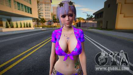 DOAXVV Fiona - Loco Moco Vacation for GTA San Andreas