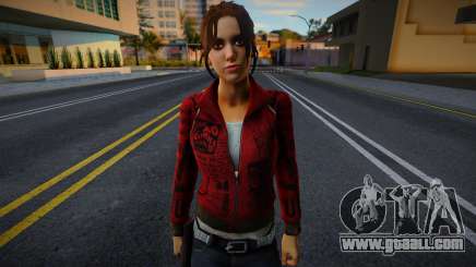 Zoe (Maroon) from Left 4 Dead for GTA San Andreas