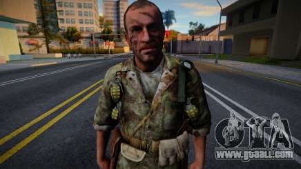 American Soldier from CoD WaW v15 for GTA San Andreas