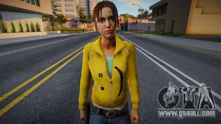 Zoe (Smiley) from Left 4 Dead for GTA San Andreas