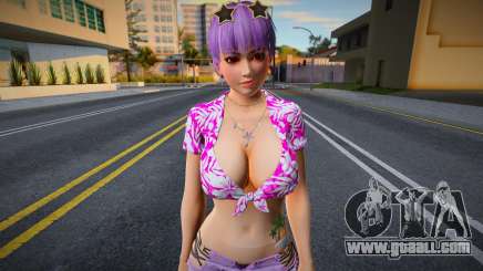 DOAXVV Ayane - Loco Moco Vacation for GTA San Andreas