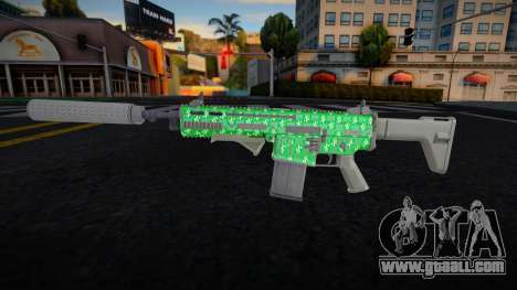 Heavy Rifle M4 from GTA V v26 for GTA San Andreas