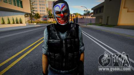 Phenix (Clown) from Counter-Strike Source for GTA San Andreas