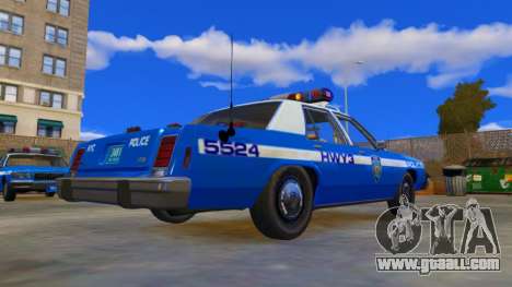 1987 Ford LTD Crown Victoria NYPD v1 for GTA 4