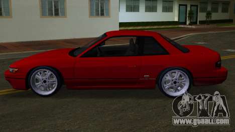 Nissan Silvia S13 Ks On Custom Wheels for GTA Vice City
